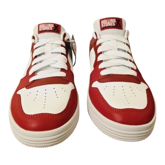 Rolling Stones X Mark Nason Palmilla Marquee Red White Men\'s 9.5 Skechers Shoes main image 7